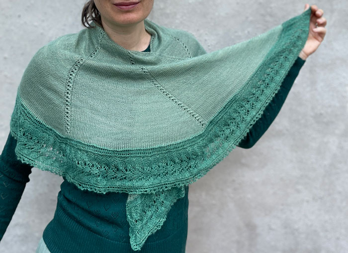 Spring Sprout Shawl in Kaschmina