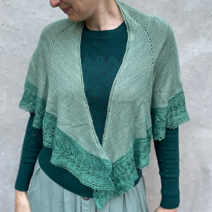 Spring Sprout Shawl in Kaschmina