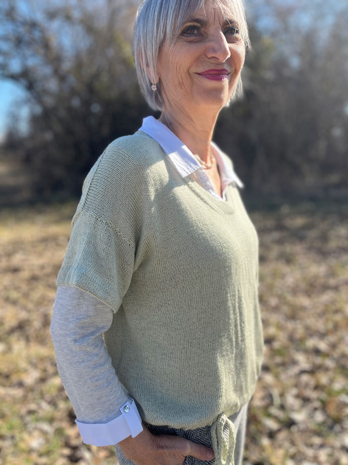 Shirt Anna aus Klöppelseide