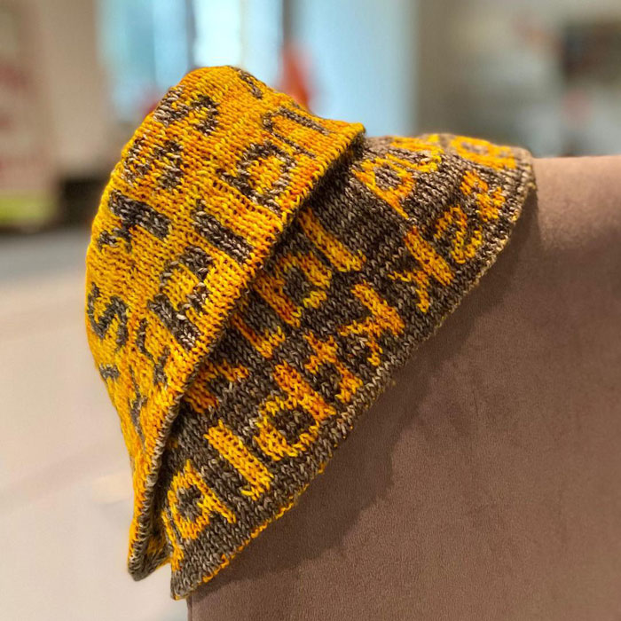 Knitalong SYF 2026, der Cipher Cowl